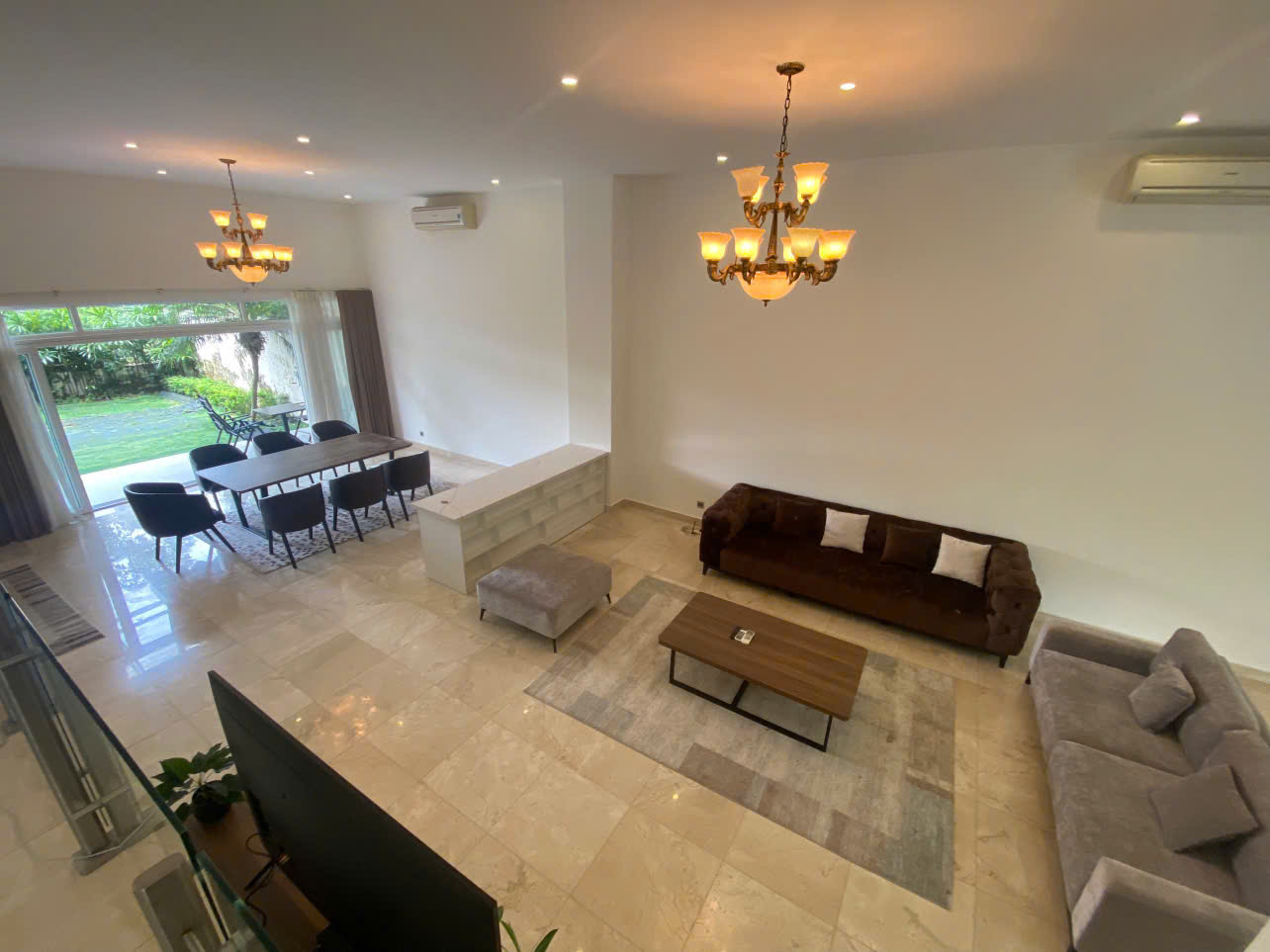 Biệt thự 6 Phòng Ngủ Đủ Đồ ở Lô Q khu Đô Thị Nam Thăng Long Cho thuê giá rẻ